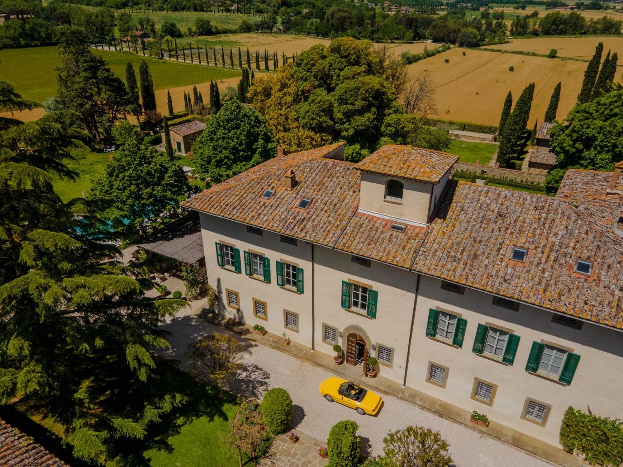 Villa Di Piazzano - Small Luxury Hotels Of The World Cortona Exteriér fotografie
